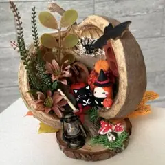 どんぐりアート　魔女の家