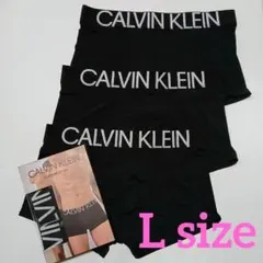 Calvin Klein ボクサーパンツ Lサイズ 3枚セット ブラック