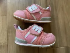 ミキハウス　靴　13cm 春いろピンク