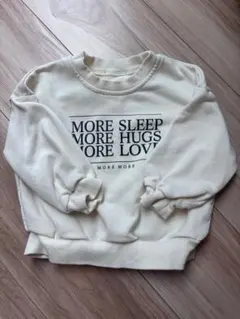 MORE MOREトレーナー 80