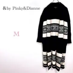 ◆アンドバイピンキーアンドダイアン【M】ロングニットカーディガン 冬服のサムネイル