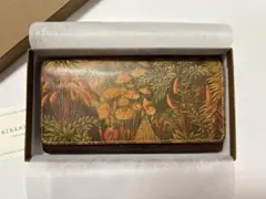 HIRAMEKI ヒラメキ　長財布　アートヌメレザー　苔