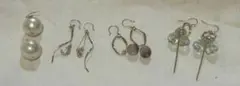ハンドメイド　ピアス4点セット