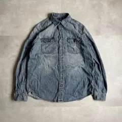 古着 OLD GAP オールド ギャップ デニム 長袖 シャツ cityboy