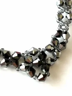 シルバービーズ チョーカー