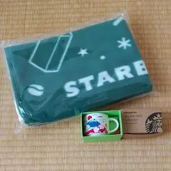 スターバックス福袋2022　ブランケット　マグオーナメント