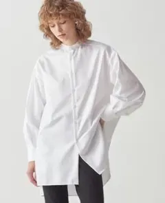 新品タグ付　メルローズ50周年限定オーバーシャツ　ホワイト　TIARA