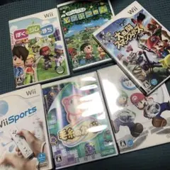 wii ソフトまとめ売り6本