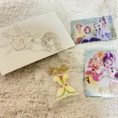 プリキュア 原画 ポストカード ブルーム プリキュアウエハース