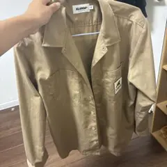 XLARGE 長袖シャツ ベージュ Mサイズ