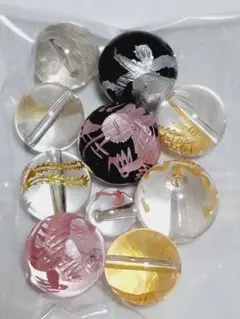 9513 天然石 刻印アソート 四神 他