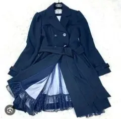 LODISPOTTO ネイビー トレンチコート チュール ロディスポット