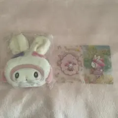 シークレットミニポーチチャーム　ブラインドコレクションカード　マイメロディ