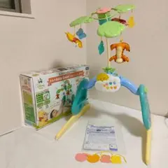 【美品】くまのプーさん えらべる回転6WAYジムにへんしんメリー プーメリー