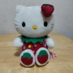 ハローキティ ぬいぐるみ Mサイズ イチゴ【2002年製】
