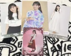 【乃木坂46】一ノ瀬美空 生写真3枚+モバカ1枚セット【まとめ売り】
