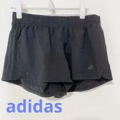 adidas アディダス ランニングパンツ ショートパンツ レディースM 黒