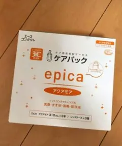 Menicon epica アクアモア 300mL×3本 レンズケース付2箱 - メルカリ