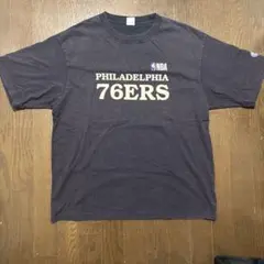 NBA PHILADELPHIA 76ERS Tシャツ ブラック