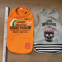 Ocean Pacific、Life with Dogs犬服2枚セット サイズ3のサムネイル
