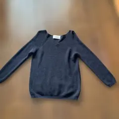 ROPE ダークネイビー Vネックセーター M