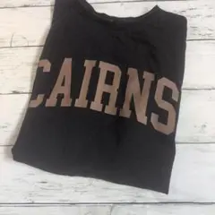 CAIRNS プリント 黒 Tシャツのサムネイル