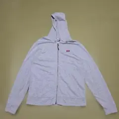 CHUMS ジップアップパーカー グレー L