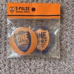 清水エスパルスONE FAMILY缶バッジ2個セット