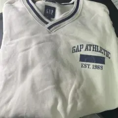 GAP ATHLETIC スウェット Vネック ホワイト Mのサムネイル