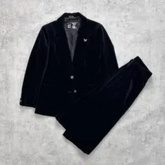 Agehara velvet skirt suit Japan made