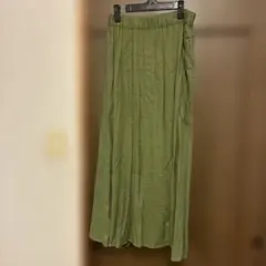 ロングスカート カーキ ウエストゴムのサムネイル