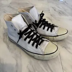 Converseレザー オールスター ハイカット　ホワイト　26.5cm