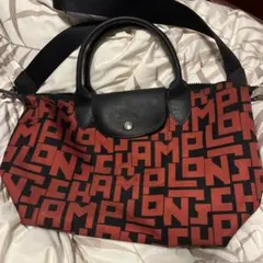 ロンシャン　Longchamp ショルダーバッグ　総柄