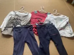 女の子　服　まとめ売り　長袖、長ズボン
