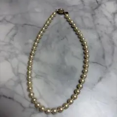 コットンパール風ネックレス
