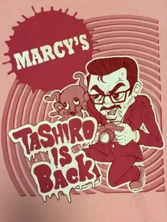 MARCYS' 田代まさし 半袖Tee CHARCOAL BLACK MARCYS' 田代まさし 半袖Tee CHARCOAL BLACK - メルカリ