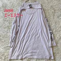 Jamie エーエヌケー（ジェイミーエーエヌケー） 龍刺繍 ロンT 長袖 紫のサムネイル
