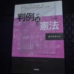 判例で読む憲法 改訂版 櫻井智章著
