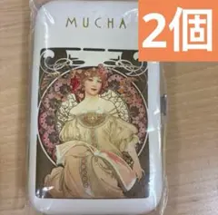 MUCHA　ミュシャ お裁縫セット入りアートケース　2個