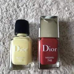 Dior ネイルカラー セット READY 120 & HASARD 748