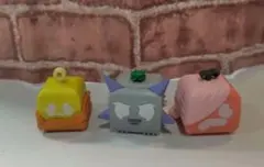 ブロックスフルーツ　ミニフィギュア　3体
