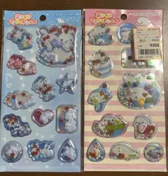 Twin Rabbit Angels まめゴマ エインマスコットシール 2種