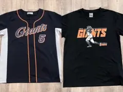 読売ジャイアンツ 巨人 岡本和真 Tシャツ 清原和博 ユニフォーム 2点セット