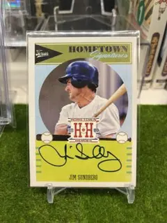 Jim Sundberg Auto Hometown Signatures
