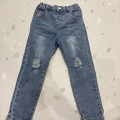 SHEIN デニムブルーロングパンツ 5Y