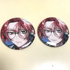 ファントムバスターズ ファボテリア 缶バッジ ホロ メタル 是岸遊人 多聞康太郎 ファントムバスターズ ファボテリア 是岸 缶バッジ 4点セット - メルカリ