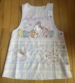 新品　ハローキティ エプロン 保育士エプロン