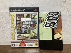 グランドセフトオート サンアンドレアス PS2 マップ付きGTA