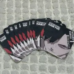 ハイキュー 黒尾鉄朗 原画 コースター 原画展