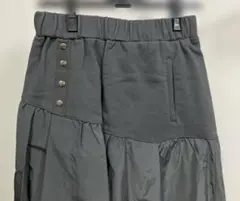 新品　ヤマダヤ　ラシュッド フラップボタンバルーンスカート　F